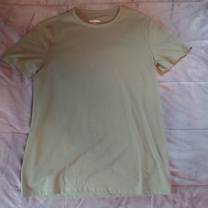 Army green short sleeve shirt